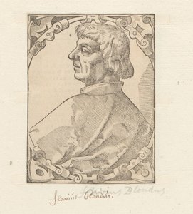 Portrett av Flavio Biondo av Anonymous