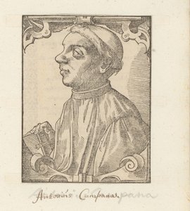 Portrett av Giovanni Antonio Campani av Anonymous