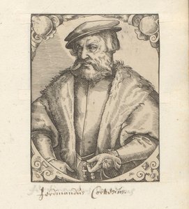 Portrett av Hernán Cortés av Anonymous