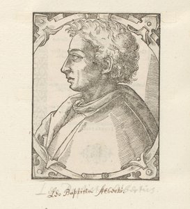 Portrett av Leon Battista Alberti av Anonymous