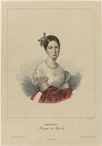 Portrett av Marianne, prinsesse av Nederland av Anonymous