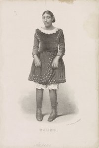 Portret van Máximo, 1857 Maximo (tittel på objekt) av Anonymous