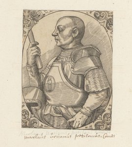 Portrett van Niccolò av Pitigliano av Anonymous