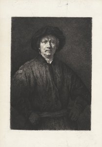 Portrett av Rembrandt Harmensz. fra Rhinen av Anonymous