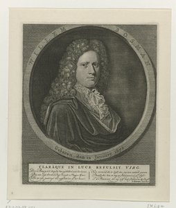 Portrett av Willem Bosman av Anonymous