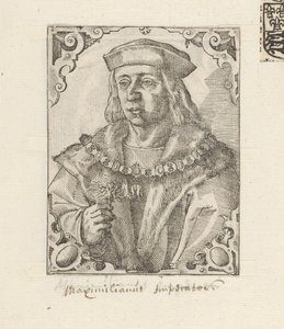 Portrett av keiser Maximilian I av Habsburg av Anonymous