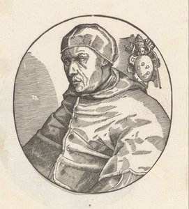Portrett av pave Leo X av Anonymous