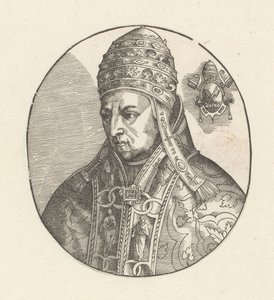 Portrett av pave Nicholas V av Anonymous