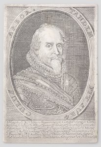 Portrett av prins Maurice av Nassau av Anonymous