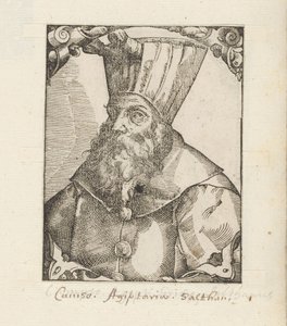 Portrett av Van Sultan Al-Ashraf Qansuh Al-Ghouri av Anonymous