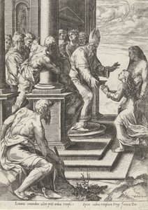 Presentasjon av Maria i tempelet av Anonymous