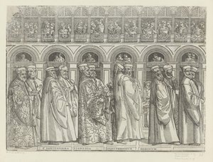 Prosesjon av dogen av Venezia (del én) av Anonymous