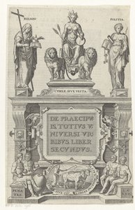 Rhea, Religion, Bestuur og Husgoden Tittelside for: Georg Braun og Franz Hogenberg, Om de viktigste byene i hele universet, andre bok, s.a. av Anonymous