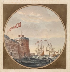 Sendes ved en bastion med tyrkisk flagg av Anonymous
