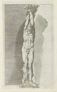 Skulptur av Marsyas Statue av Mars i Roma (...) (tittel på objekt) Antikke skulpturer i Roma (serietittel) Ikoner av de gamle statuene av byen Roma som er sett på offentlige steder (serietittel) av Anonymous