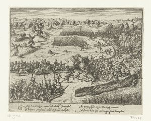 Slaget ved Heiligerlee, 1568 av Anonymous