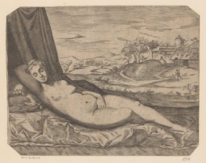 Sovende Venus av Anonymous