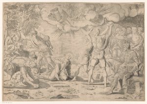 Steining av Saint Stephen av Anonymous