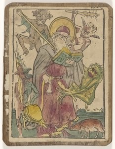 Fristelsen til St Anthony Fristelsen til Saint Anthony av Anonymous