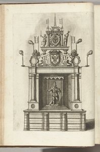 Scene med keiser Ferdinand I, 1594 av Anonymous