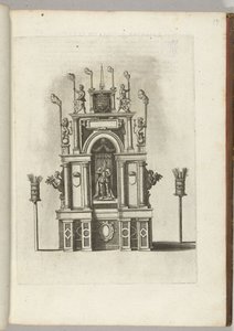 Scene med keiser Maximilian II, 1594 av Anonymous
