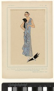 Veldig parisisk, 1923, nr. 10: 3.- SKYNESHET. - Denne lange sliren... av Anonymous