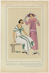Very Parisian, 1923, No 6: 5.- DON'T SOUL! - 1. Organdy kjole... av Anonymous