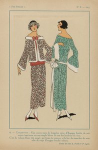 Veldig parisisk, 1923, nr. 8: 4. - KOKETTER. / En kort jakke... av Anonymous