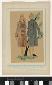 Meget parisisk, 1928, nr. 9: 8.- UNGDOM. Kadsourah frakk... av Anonymous