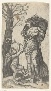 Forsoning av Minerva og Amor Fred av Anonymous