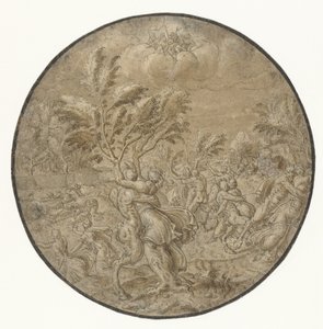 Sisters of Phaeton blir til poppel Ovids metamorfoser (serietittel) av Anonymous