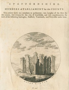 Alton Castle: gravering, nd [?sent 18. århundre] (trykk) av Anonymous Anonymous
