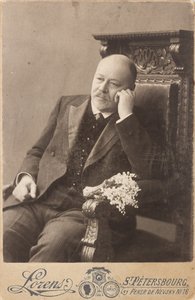 Anatoli Liadov - Portrett av komponisten Anatoly Konstantinovich Lyadov (1855-1914) - Anonym. Fotografi av Anonymous Anonymous