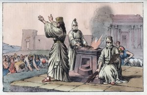 Gammel persisk sivilisasjon: magikere, offisielle prester og disipler av Zarathoustra (gamle orienten, persere: tryllekunstner) - gravering fra "" skikker og skikker til alle folkeslag i universet. Det er historien om regjeringen, lovene, militsen, religio av Anonymous Anonymous