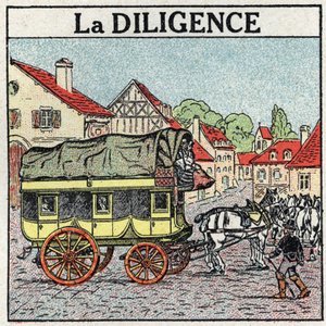 Dyretrekk: flid. Anonym illustrasjon av 1925. Privat samling. av Anonymous Anonymous
