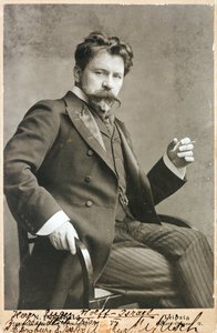 Arthur Nikisch - Portrett av dirigenten Arthur Nikisch (1855-1922) - Anonym. Fotografi av Anonymous Anonymous