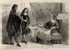 Kardinal Mazarin og Jean-Baptiste Colbert, franske statsmenn av Anonymous Anonymous