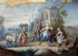 Country scene av Anonymous Anonymous