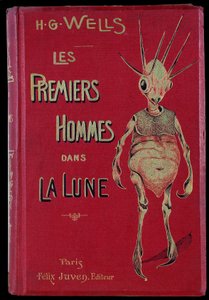 Cover av "The First Men in the Moon" av H. G. Wells (Herbert George av Anonymous Anonymous