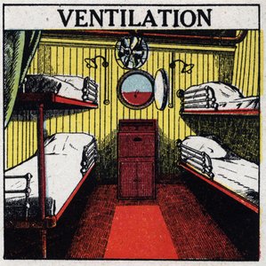 Domestic uses of electricity: ventilation. Anonymous illustration from 1925. Private collection. av Anonymous Anonymous