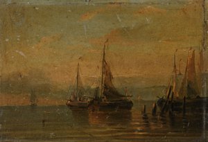 Utsikt over havnen av Anonymous Anonymous