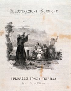 Illustrasjon av Forlovede etter Manzoni av Errico Petrella av Anonymous Anonymous