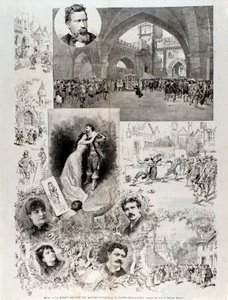 Illustrasjoner for Marion Delorme, opera av Ponchielli, på teatro alla Scala av Anonymous Anonymous