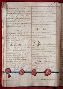 Uavhengighet av USA: handel med vennskap og handel mellom Frankrike og USA (representert av Benjamin Franklin) stammer fra februar 1778 på begge språk. 1778 Paris, Utenriksdepartementet av Anonymous Anonymous