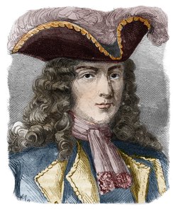 Jean-Bernard Louis de Saint Jean, Baron de Pointis (1645-1707), fransk admiral og kaper. Gravering fra 1800-tallet. Privat samling. av Anonymous Anonymous