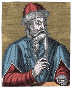 Johann Gutenberg, German printer and goldsmith av Anonymous Anonymous