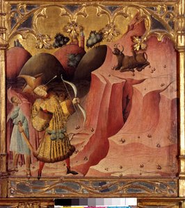 Legend of Saint Michael: På Mount Gargan i Puglia blir en egare-okse funnet av en innbygger i Siponte. Dyret kan ikke nærmes og sender pilene tilbake til den som trakk det. Det ville være en opptreden av erkeengelen Saint Michael-beskytteren av t av Anonymous Anonymous