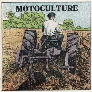Mechanical traction: motorcycle culture. Anonymous illustration of 1925. Private collection. av Anonymous Anonymous