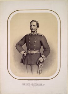Milan I (1854-1901), konge av Serbia - Anonym - ca. 1869 - Litografi - 47x34 - Privat samling av Anonymous Anonymous