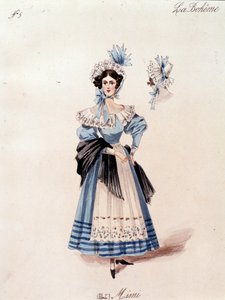 Mimi, karakter fra operaen La boheme av Puccini av Anonymous Anonymous